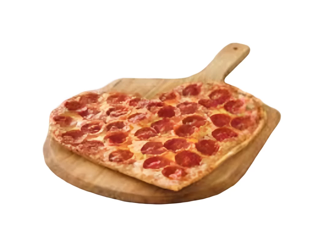 Heart-Shaped-Pizza