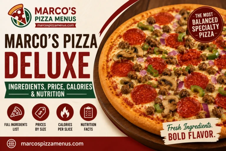 Marco’s Pizza Deluxe
